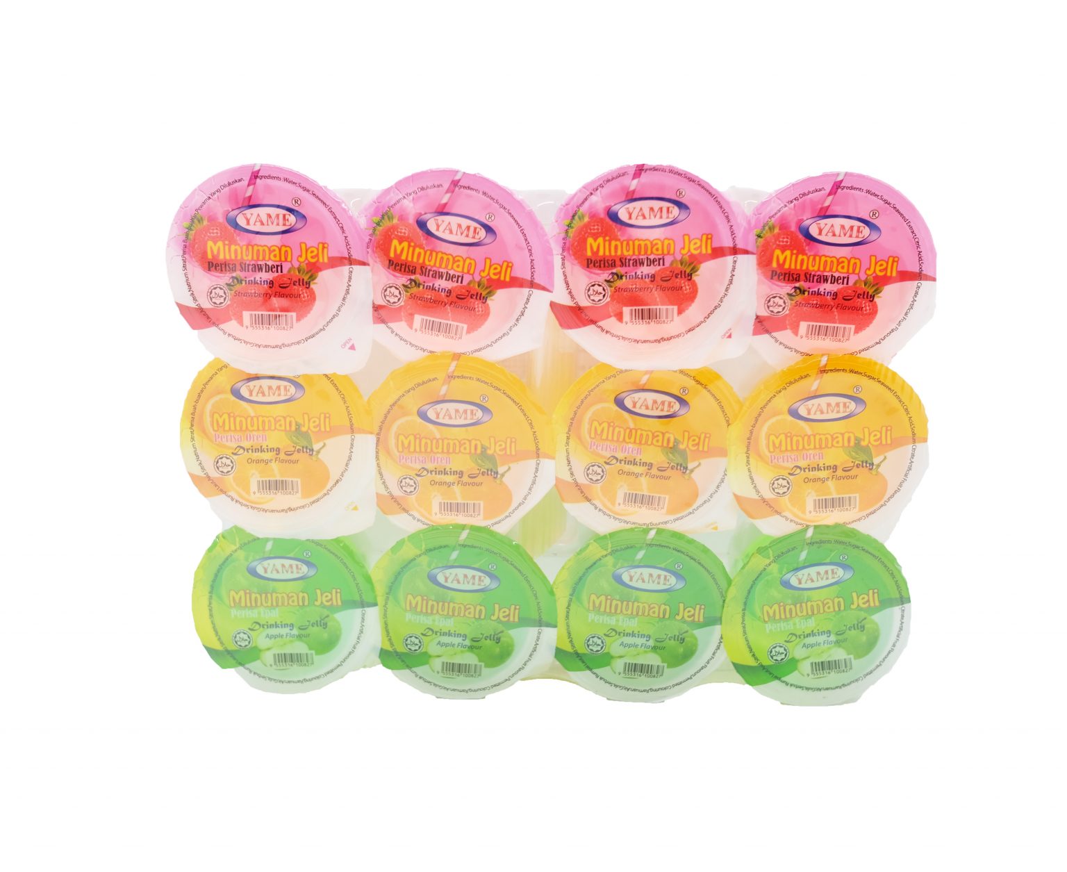 YAME - Minuman Jeli Cup 12 Cups 900G - Asia Grocery Town
