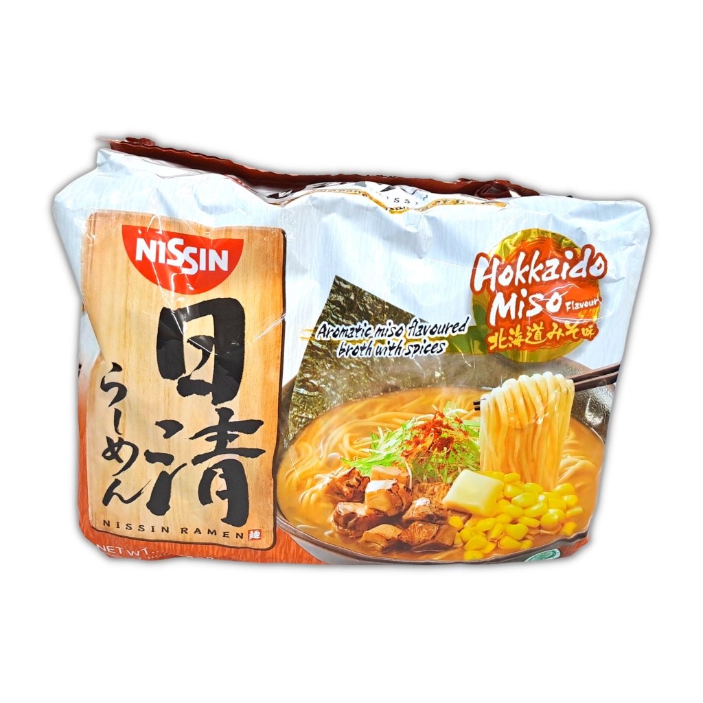 (JAPAN) NISSIN – Hokkaido Miso flavour 5pks - Asia Grocery Town