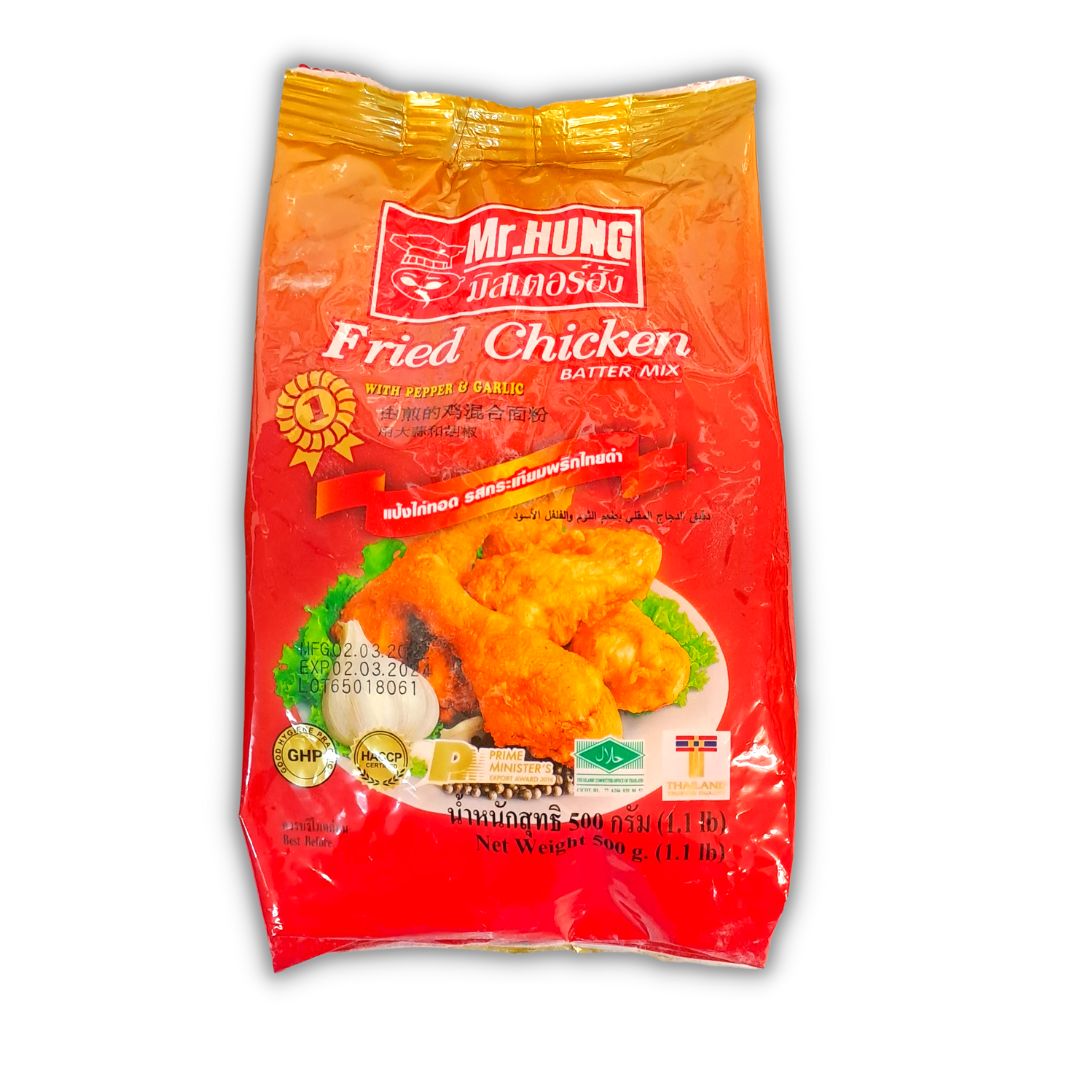 Fried Chicken Batter Mix, 17.63 oz; Thai ingredients, groceries