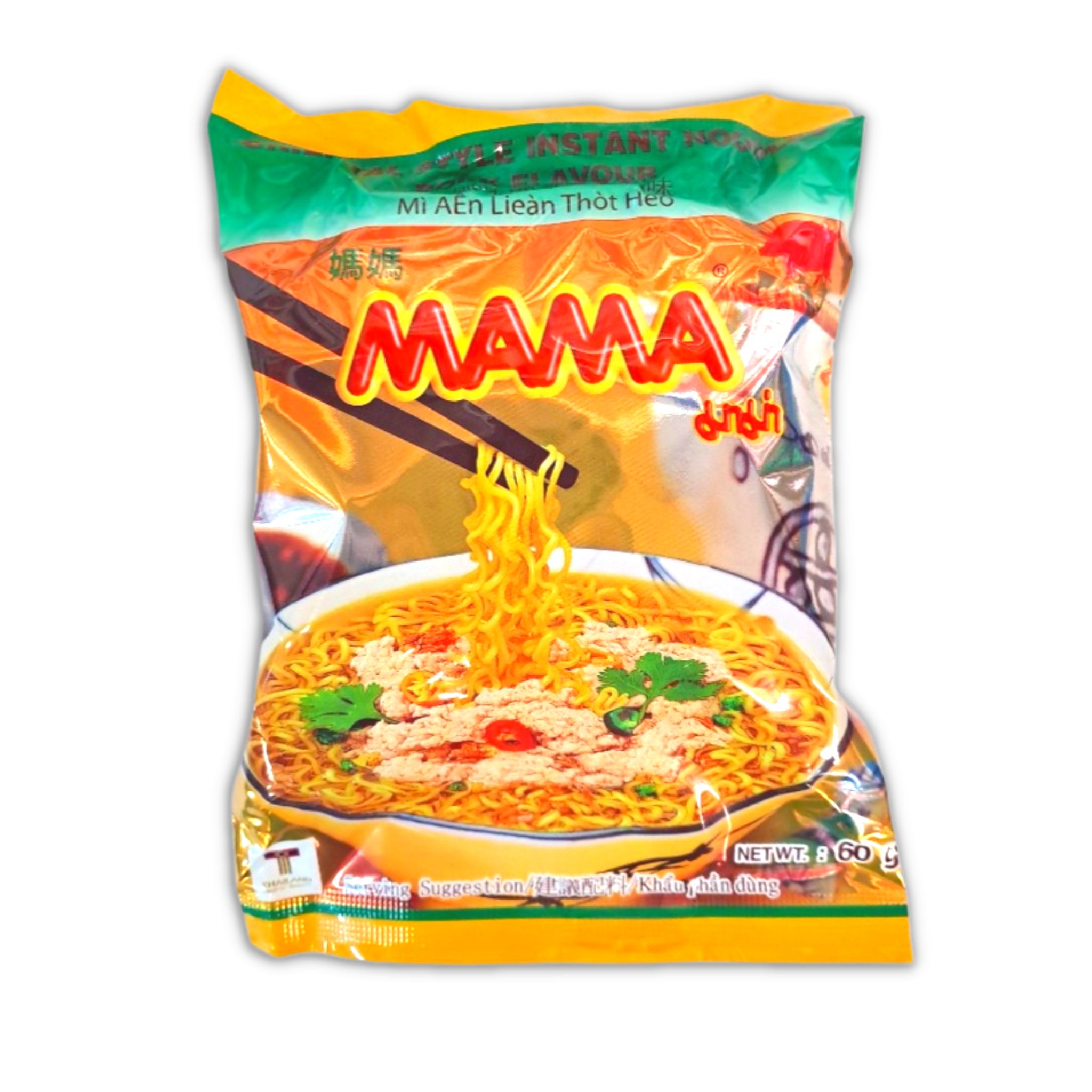 Mama Instant Noodles Pork Flavour, 60g