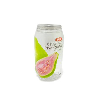 OKF SPARKLING DRINK PINK GUAVA 350ML